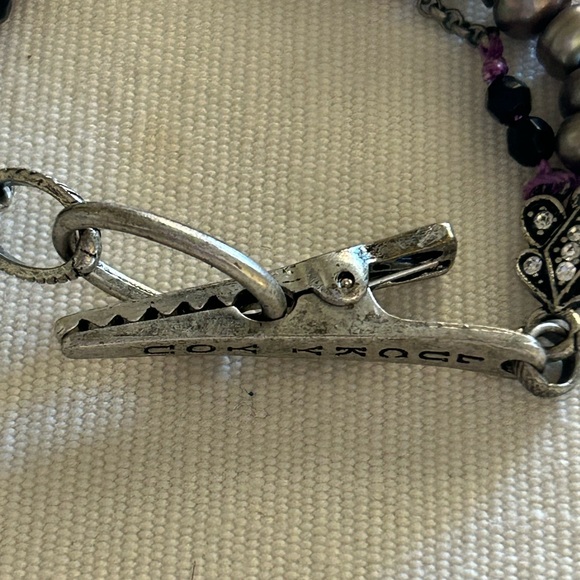 HUGE SALE! VINTAGE LUCKY BRAND FRESHWATER PEARL TOGGLE BRACELET NWT $35 - Picture 10 of 11